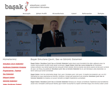 Tablet Screenshot of basaksistem.com